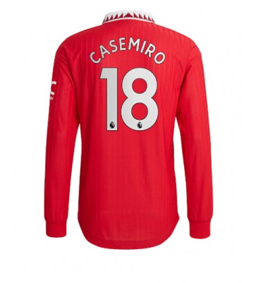 Manchester United Casemiro #18 Hjemmedrakt 2022-23 Langermet